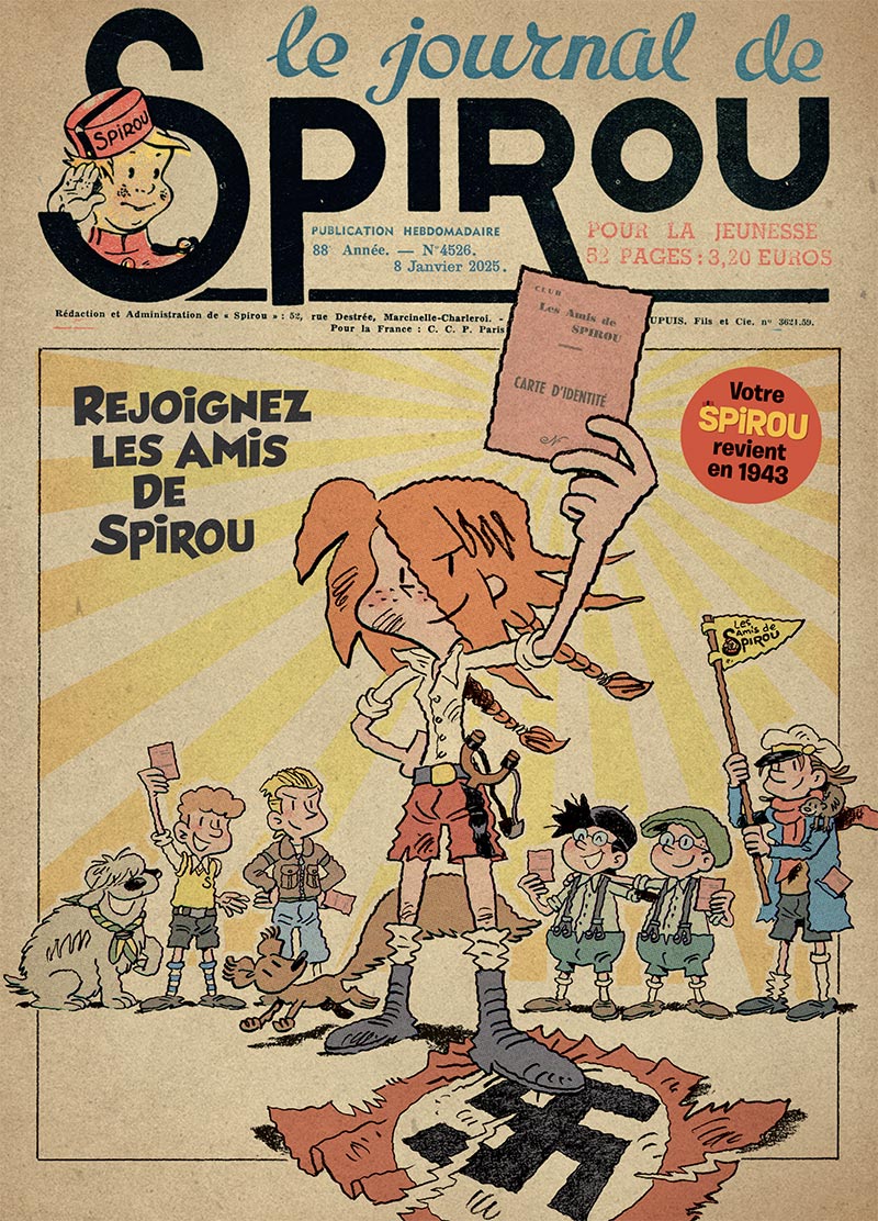 Le journal <i>Spirou</i> n°4526