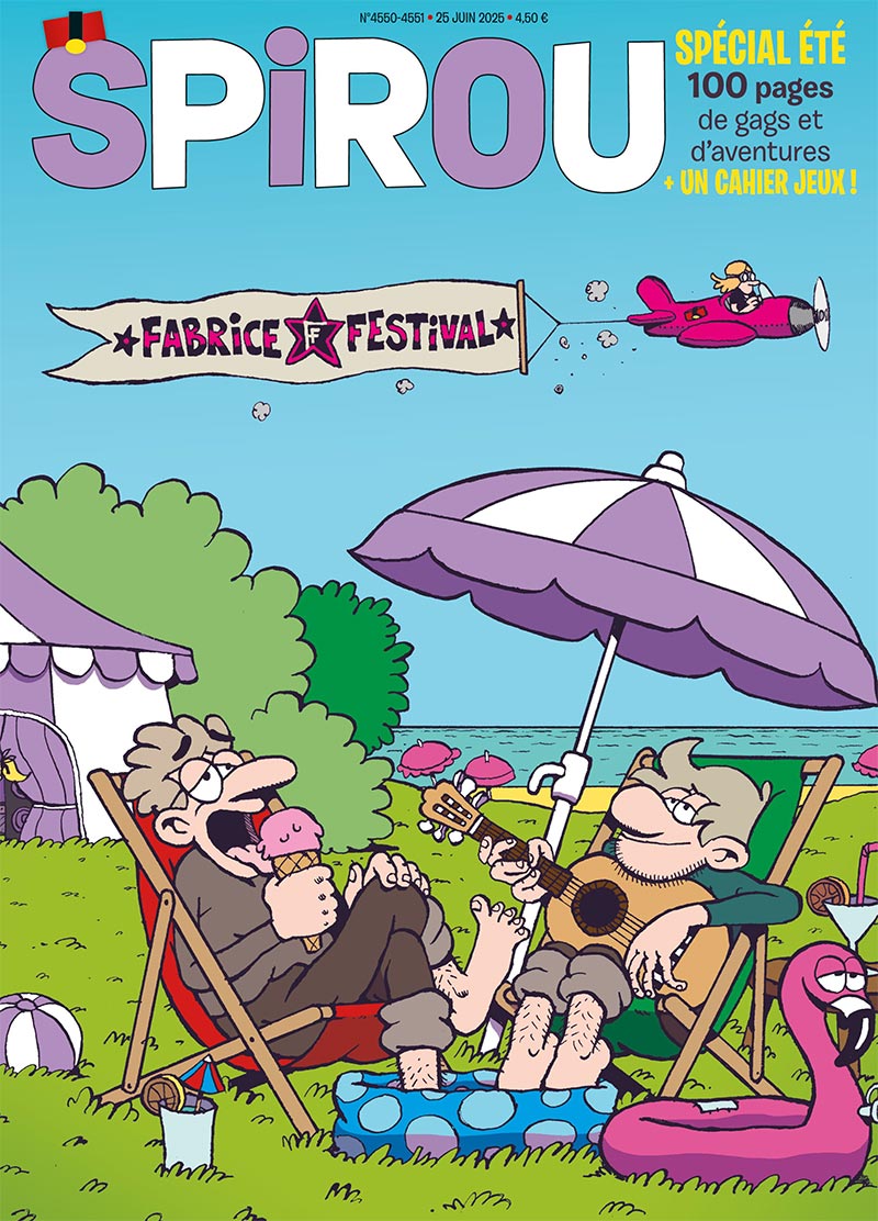 Cette semaine dans le journal Spirou