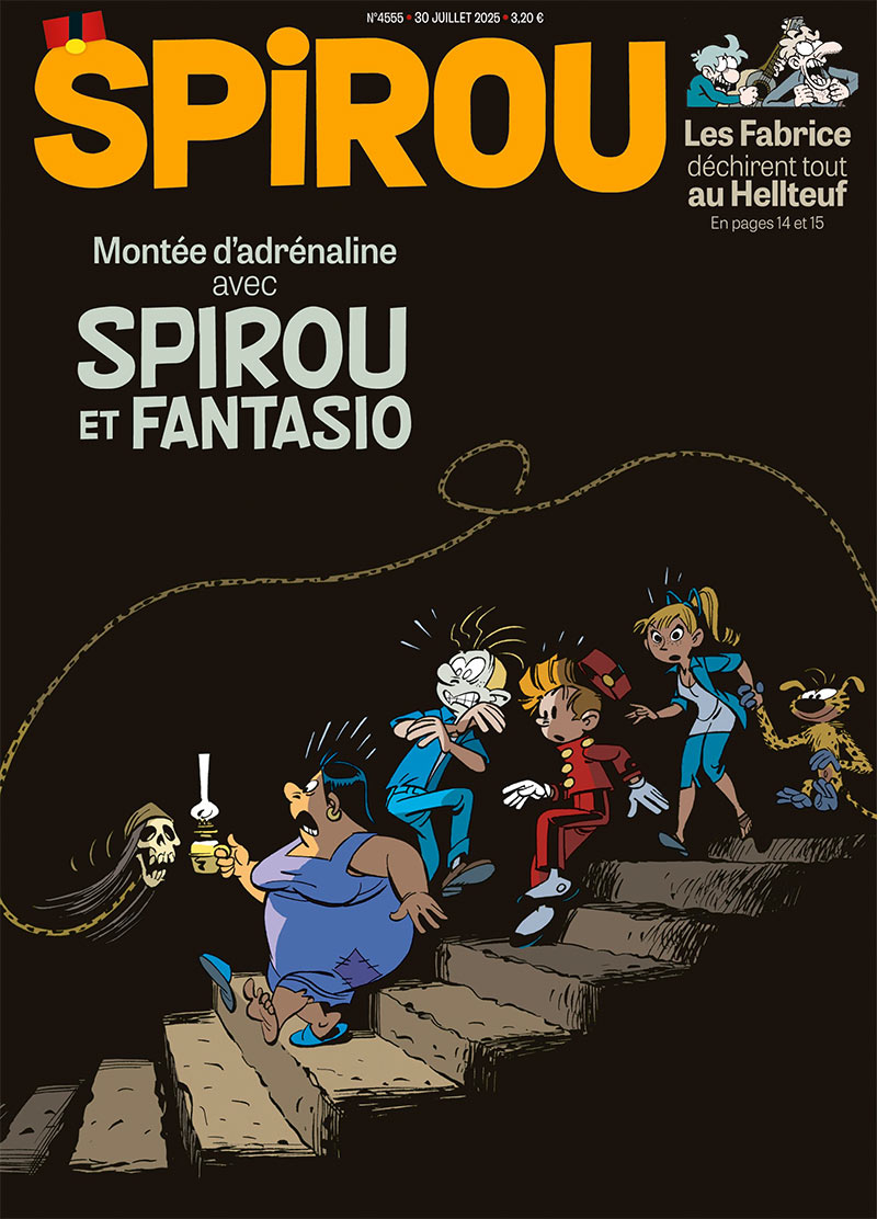 Cette semaine dans le journal Spirou