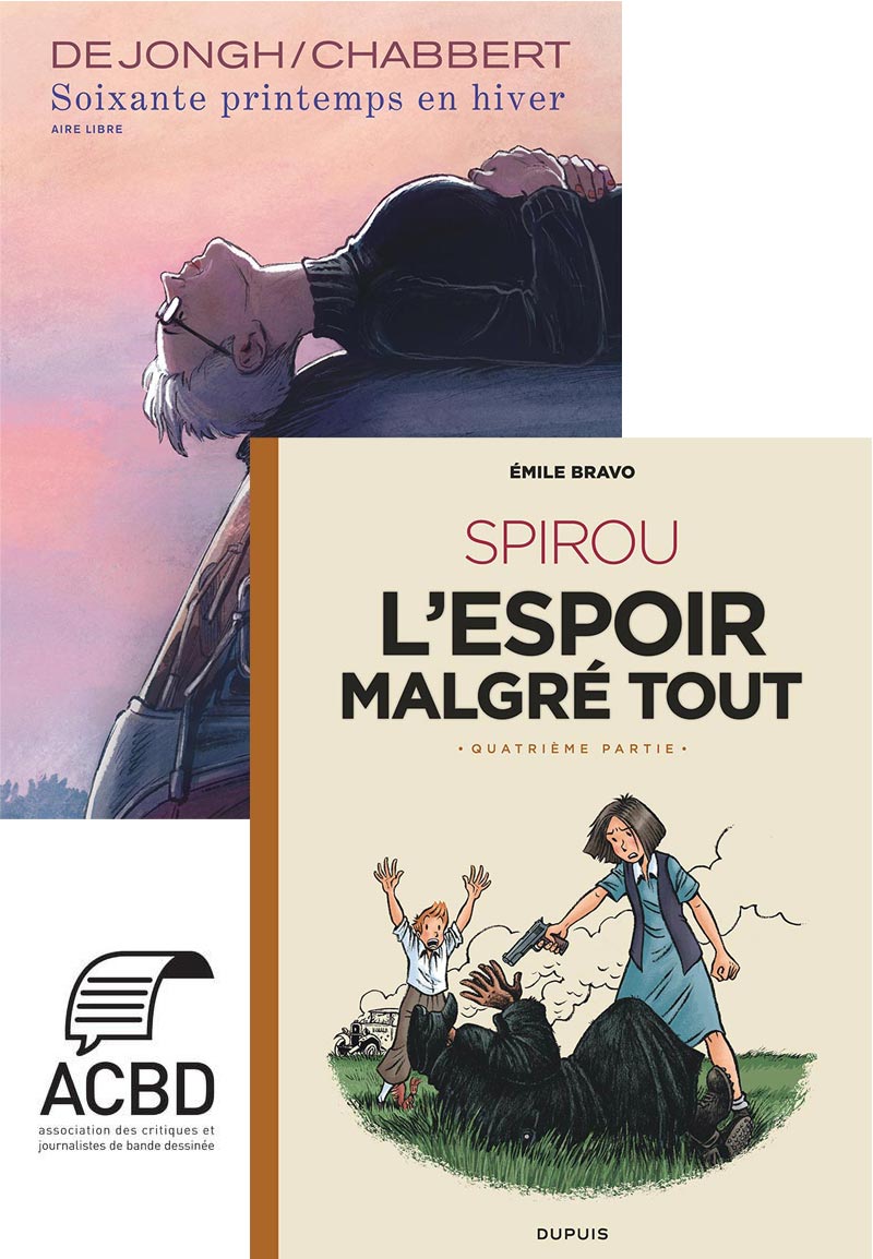 <i>Soixante Printemps en hiver</i> et <i>Spirou, LEspoir malgré tout</i> parmi les indispensables de l'été de l'ACBD !