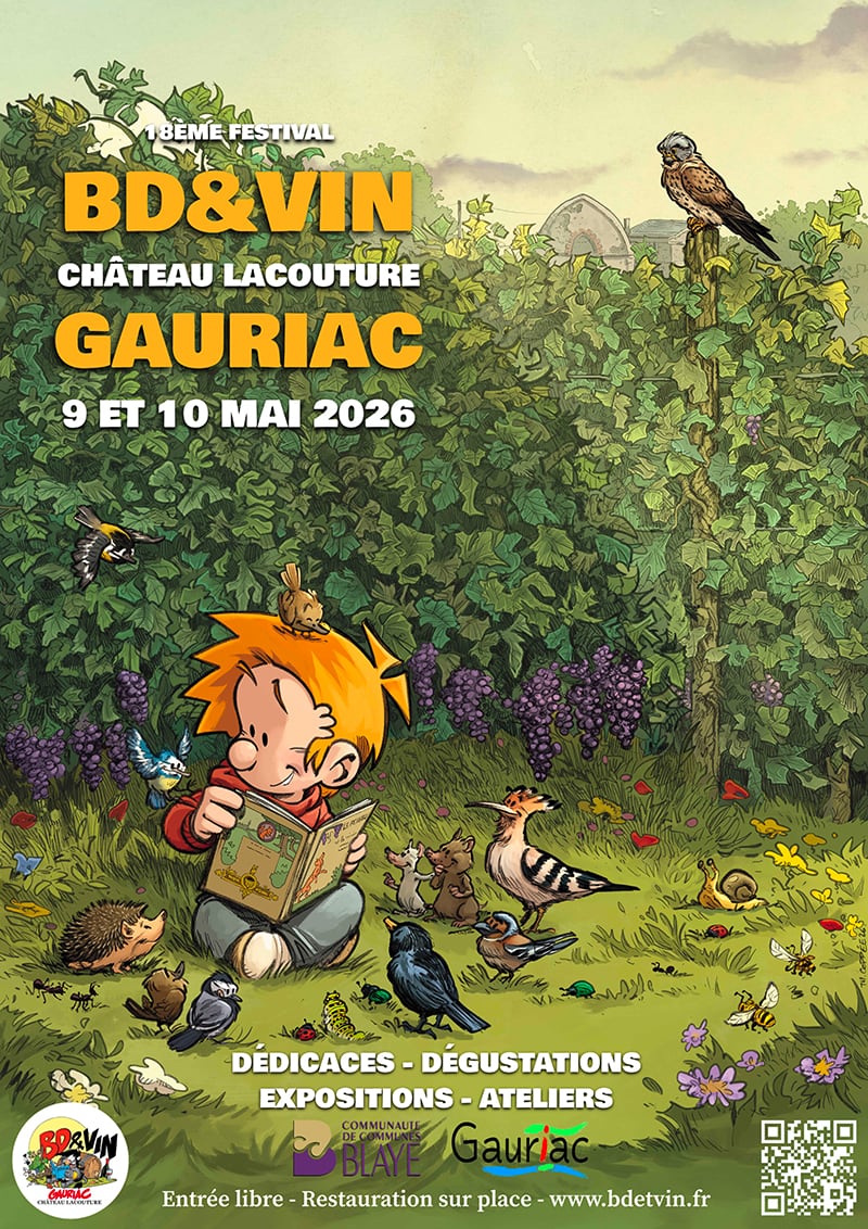 18e édition du Festival BD & Vin Château Lacouture 