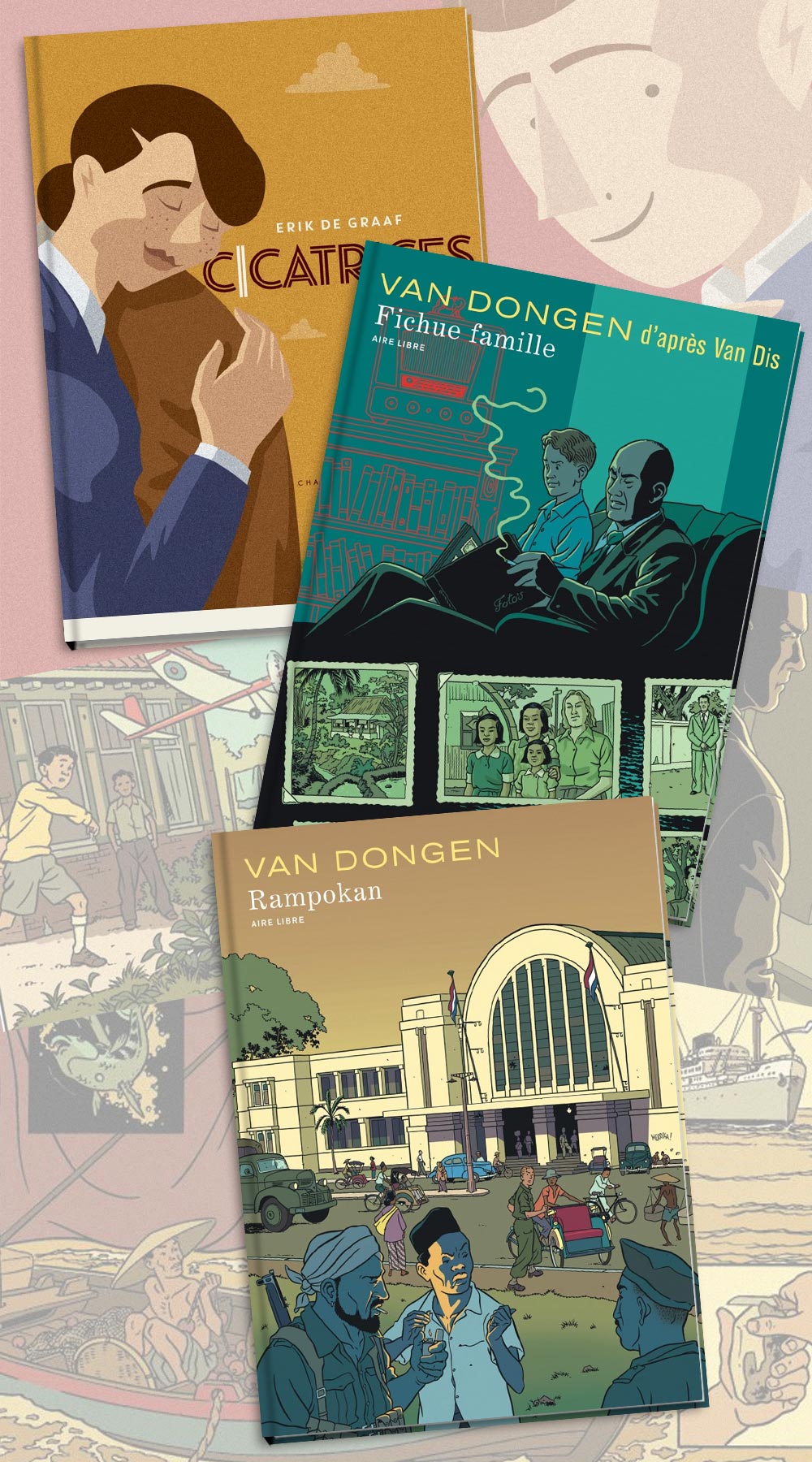 Peter Van Dongen et Erik De Graaf à Paris pour l'atelier Libre cours à l'Imagination