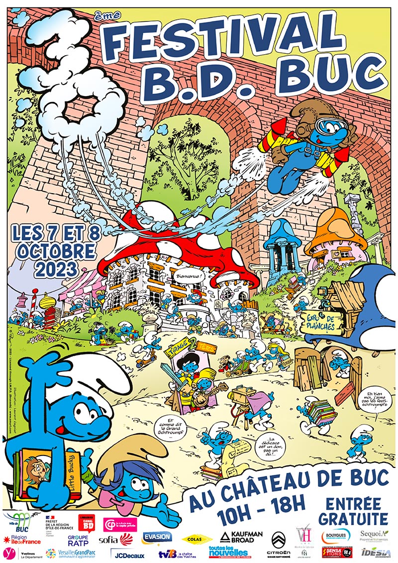 Nos auteurs au festival B.D. Buc