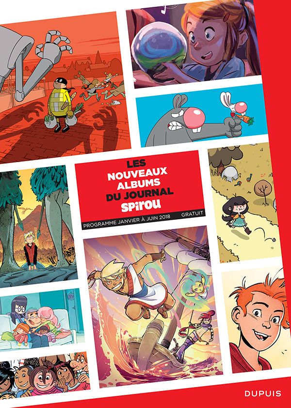 Les nouveaux albums du Journal Spirou