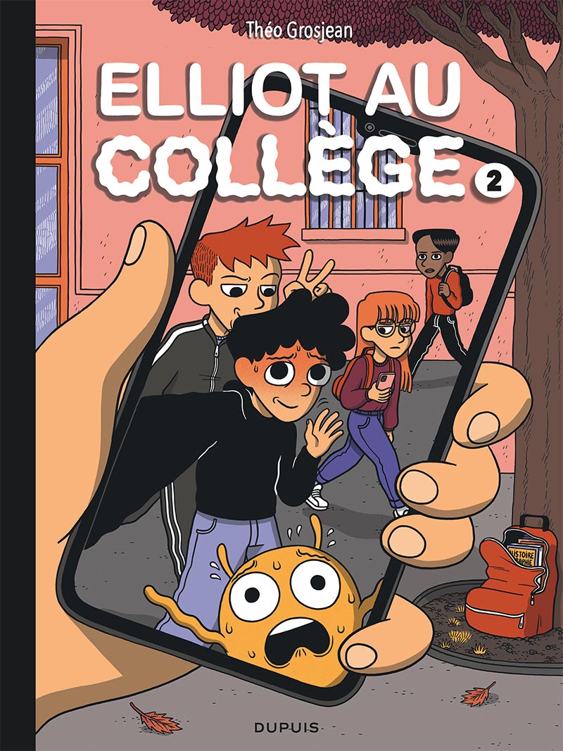 <i>Elliot au collège</i> : Théo Grosjean remporte le prix BD Polis !