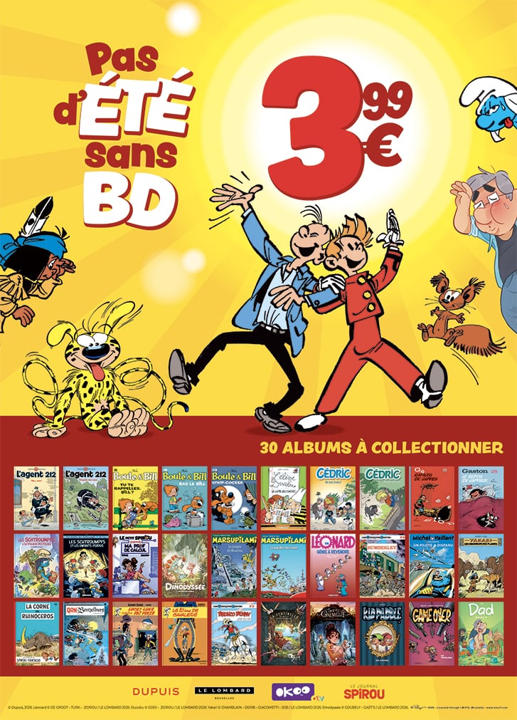 Pas d'été sans BD !