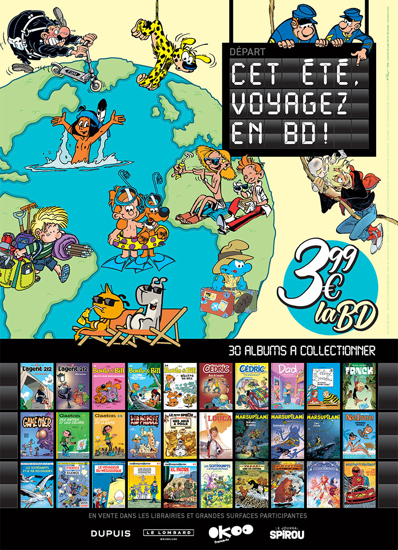 Cet été, voyagez en BD !