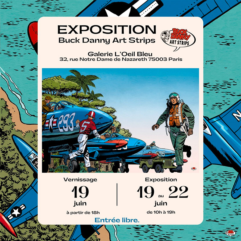 Expo Art Strips Buck Danny