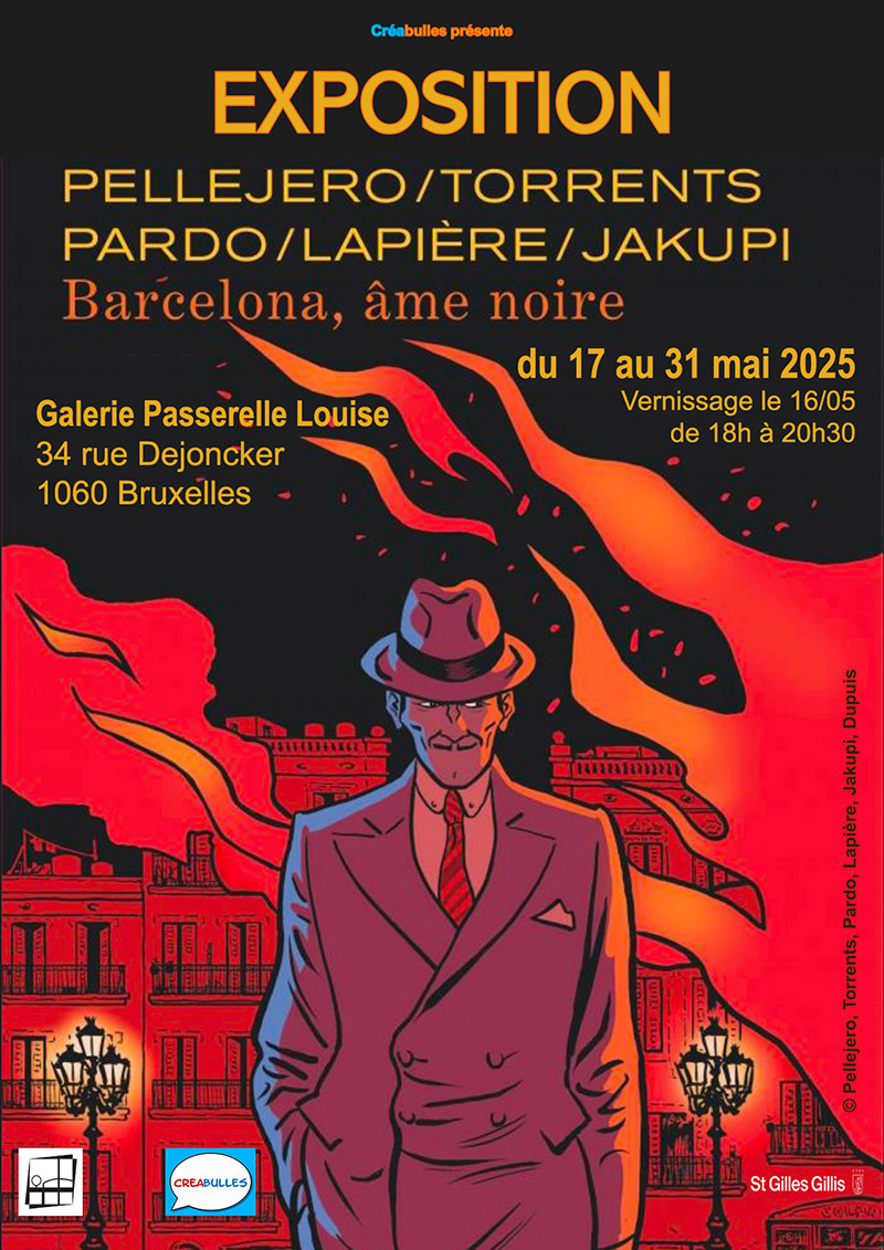 Expo <i>Barcelona, âme noire</i> à Bruxelles