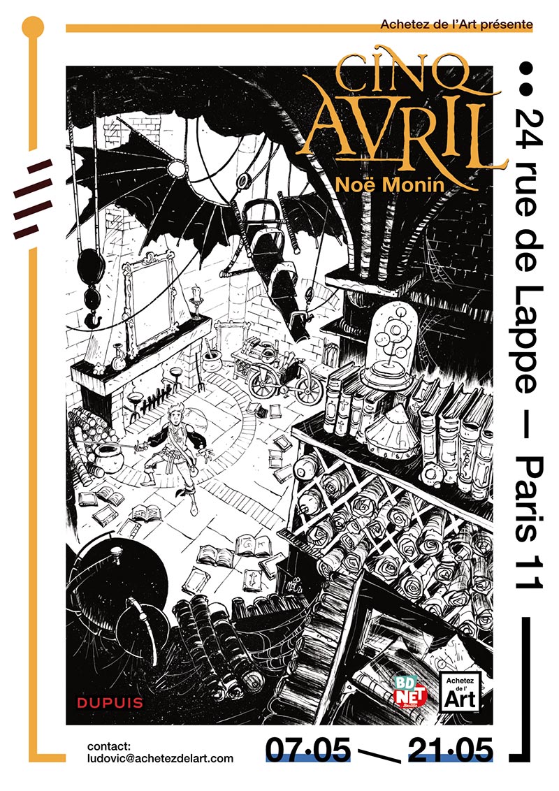 Expo Cinq Avril à Paris