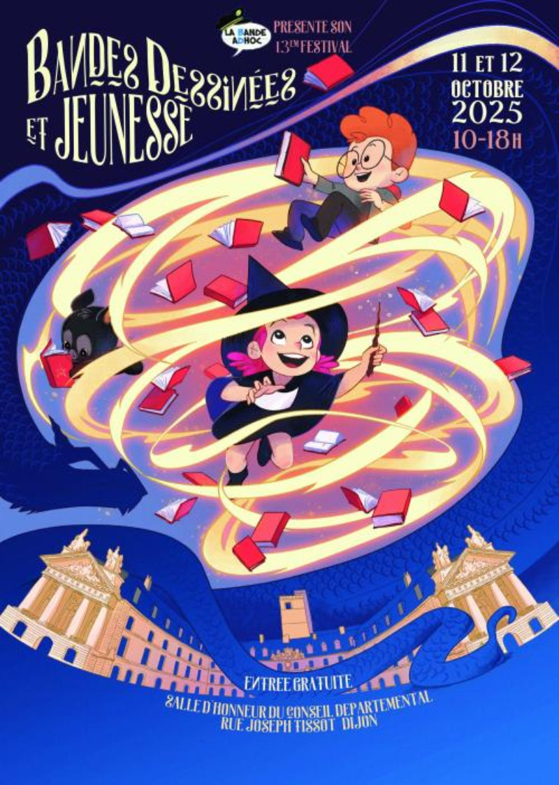 Batem et Émile Bravo au Festival BD et Jeunesse de Dijon