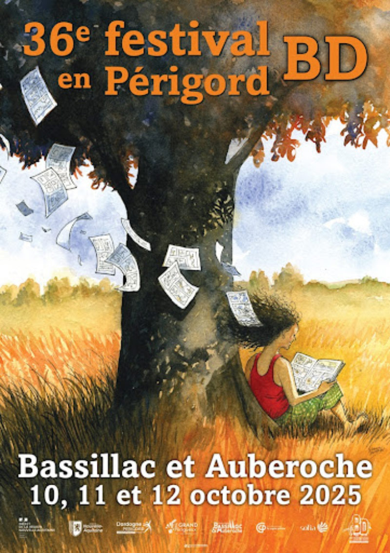 Morvan et Bertail (<i>Madeleine, Résistante</i>) au Festival BD en Périgord