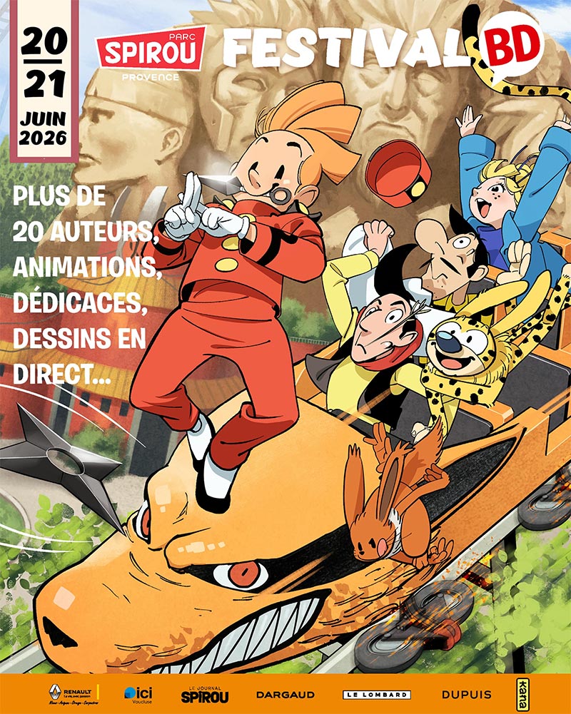 6e édition du Festival BD au Parc Spirou