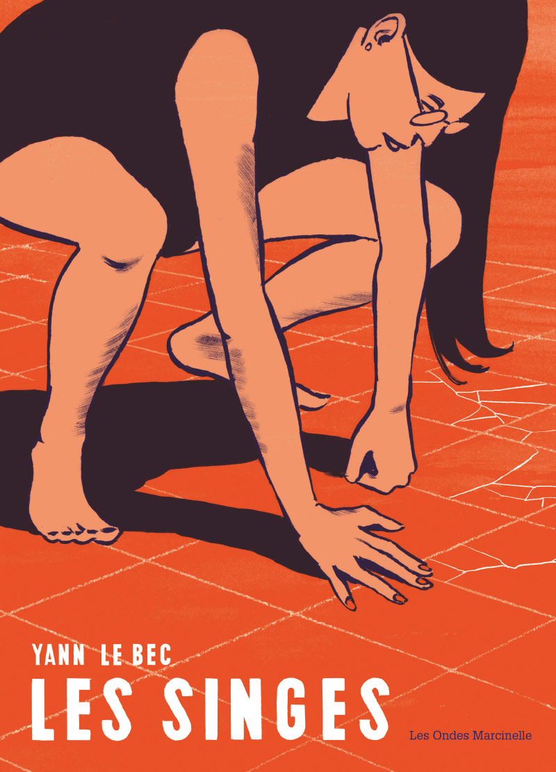 Yann Lebec (<i>Les Singes</i>) en dédicace à Paris