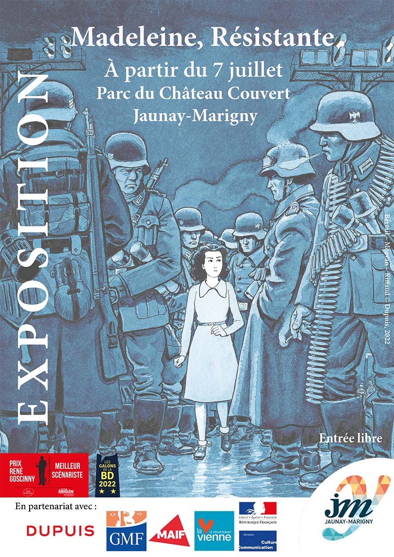 Expo Madeleine, Résistante à Jaunay-Marigny