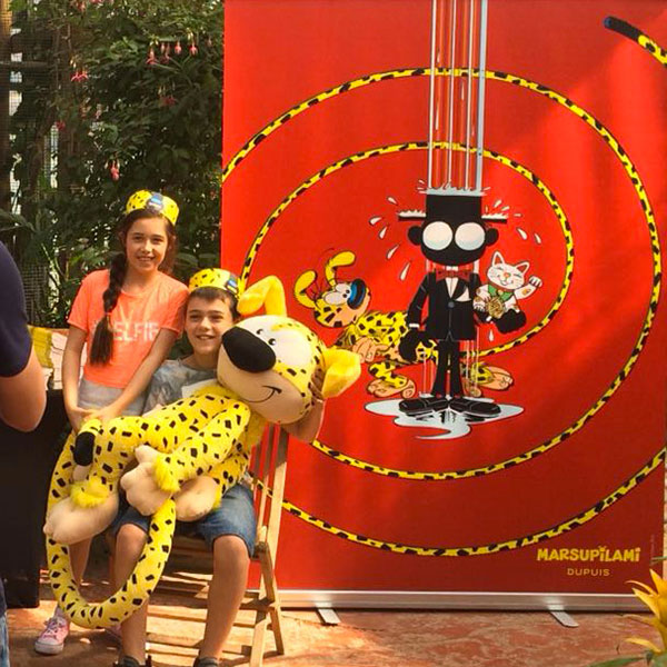 Le Marsupilami était à Pairi Daiza !