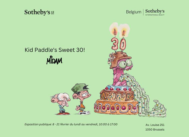 Expo Kid Paddle's sweet 30 à Bruxelles