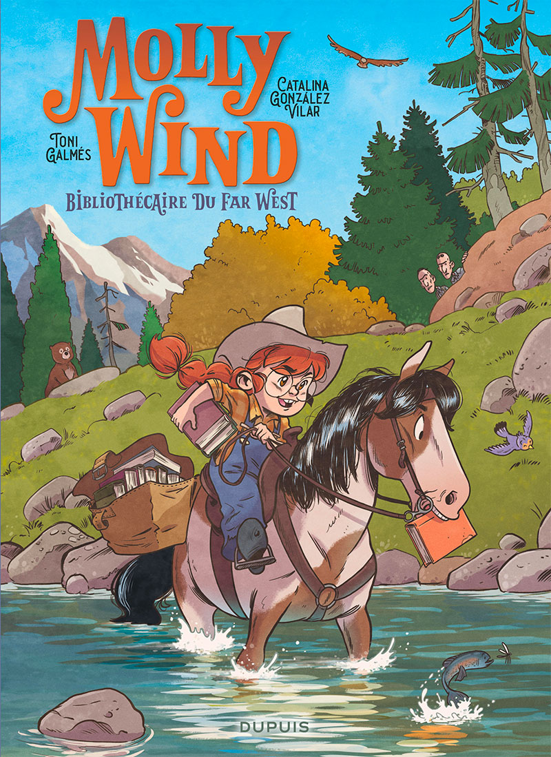 Molly Wind, bibliothécaire du Far West, tome 1&nbsp;: 15 pages en découverte