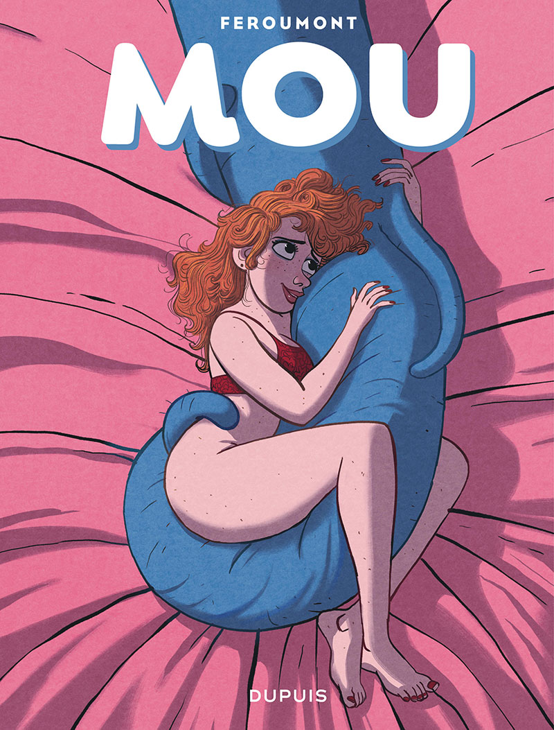 Benoît Feroumont (Mou) au salon de la BD érotique de Paris