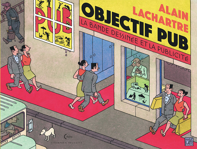 Alain Lachartre (<i>Objectif Pub</i>) en dédicace à Issy-les-Moulineaux