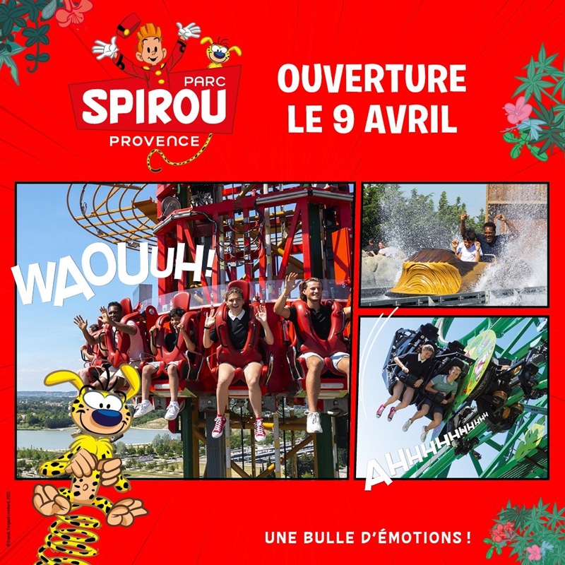 Le Parc Spirou ouvre sa saison 2022 !