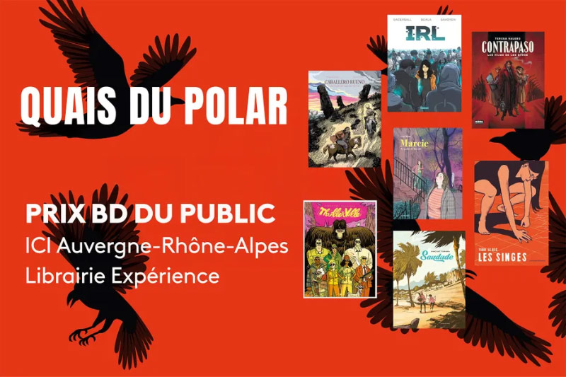 Quais du Polar 2026&nbsp;: élisez votre BD polar préférée
