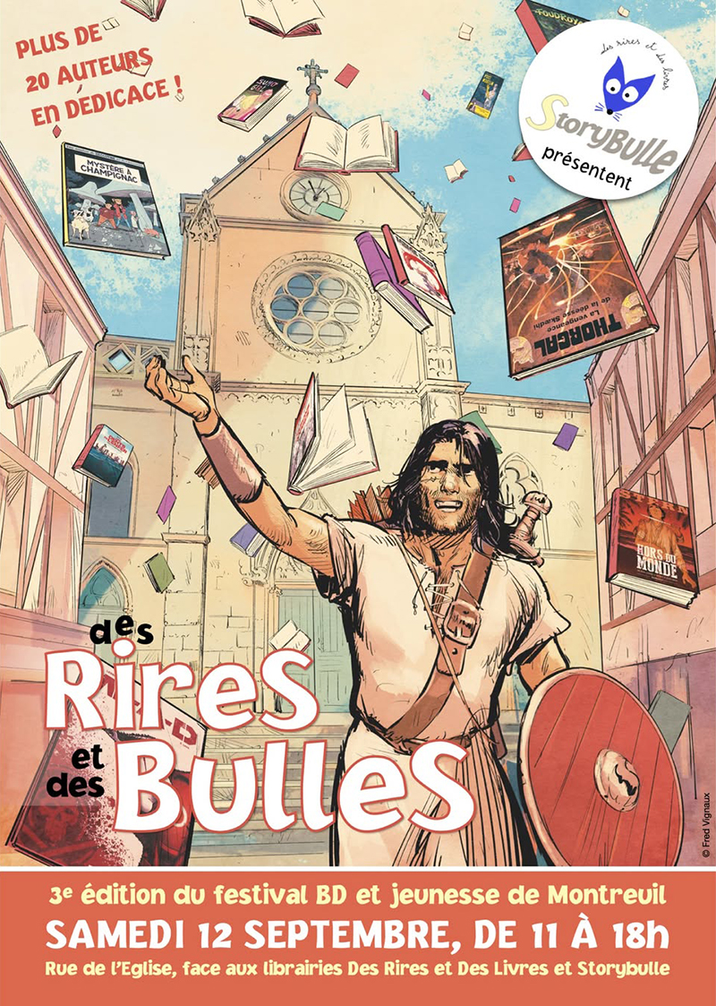 3e édition du festival Des Rires et des Bulles à Montreuil