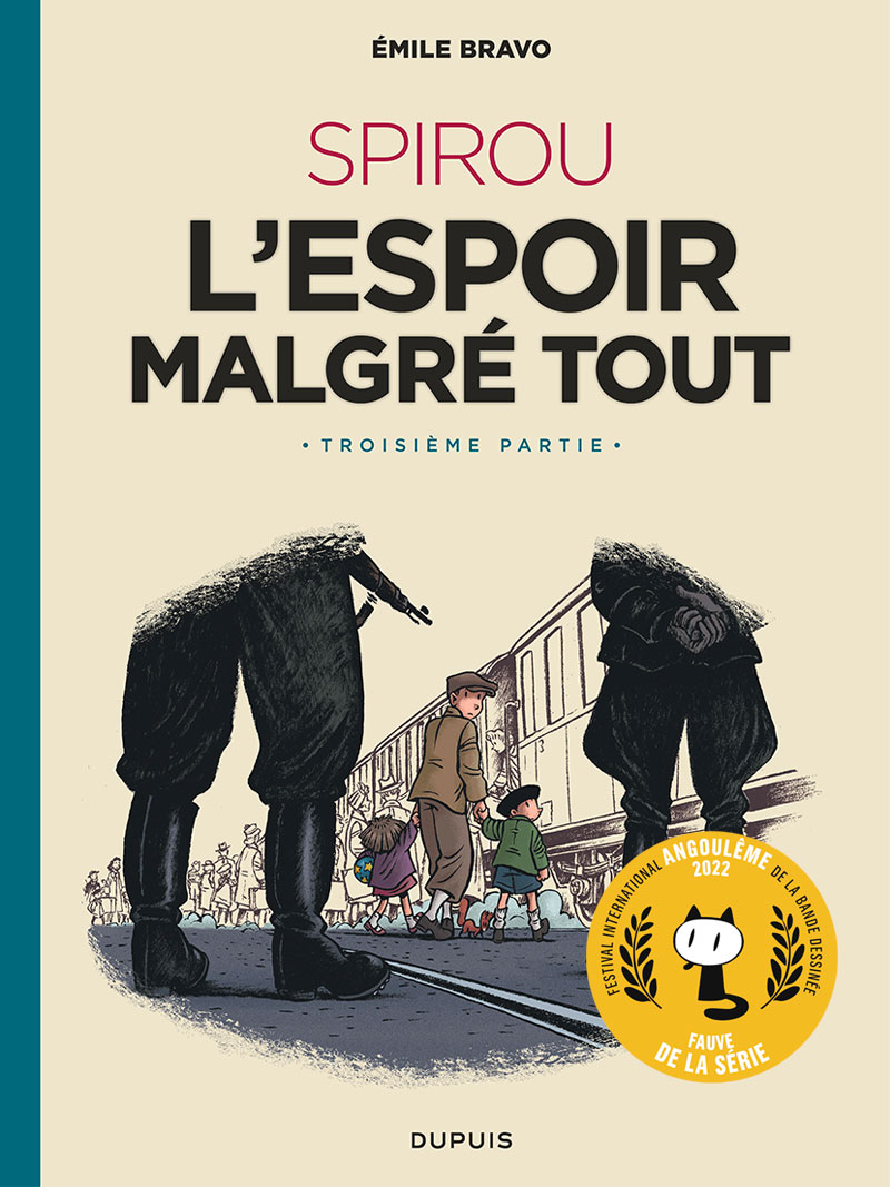 Spirou, L'Espoir malgré tout : Prix de la série du 49e Festival d'Angoulême.