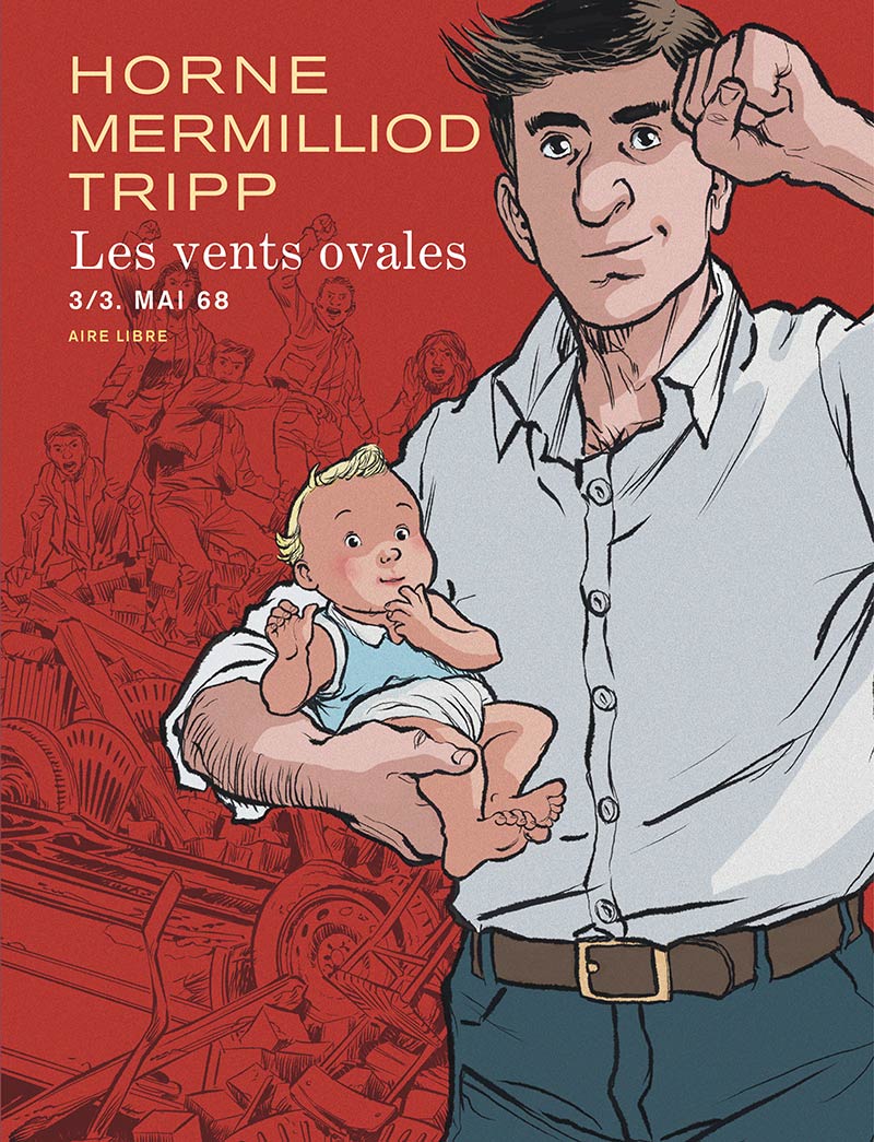 Jean-Louis Tripp (Les Vents Ovales) au Festival Naucelle BD 