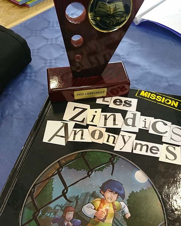 <i>Les Zindics Anonymes</i> récompensé !