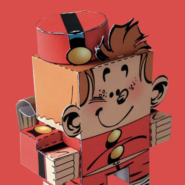 Papertoy Le Petit Spirou