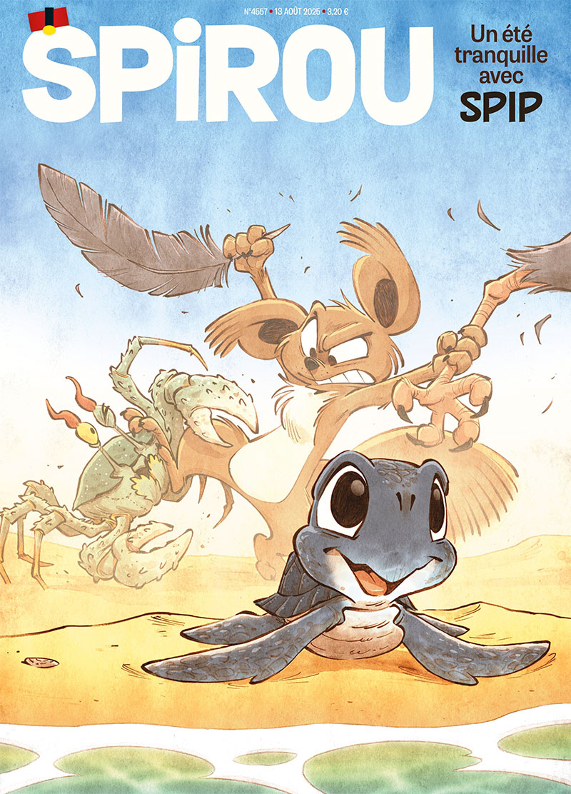 Le journal Spirou n°4557 du 13 août