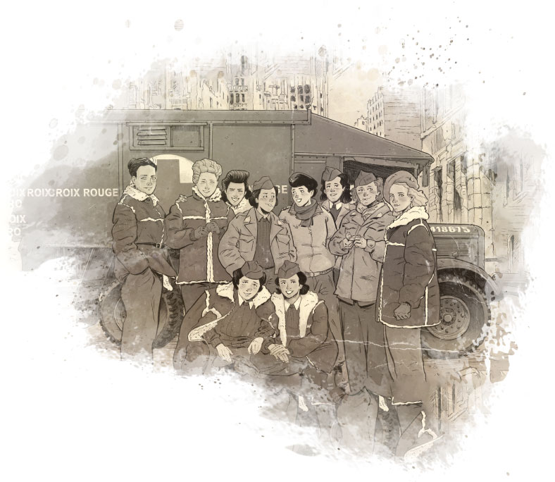 L'Escadron bleu, 1945 - Résumé