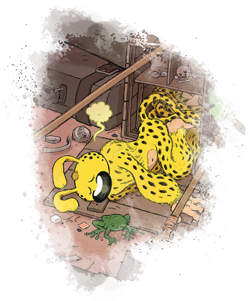 Marsupilami door - Résumé